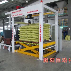 騰陽全自動(dòng)碼垛機(jī)同機(jī)械式碼垛機(jī)相比有哪些突出的特點(diǎn)