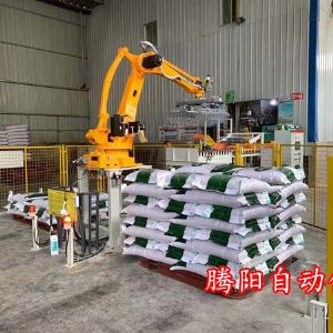 騰陽卸車碼垛機器人?流水線