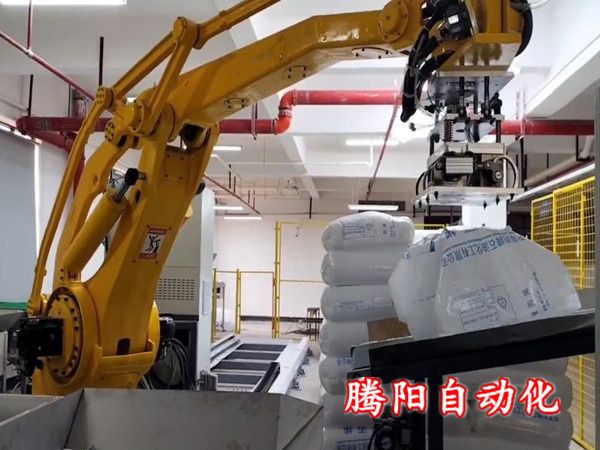 袋裝物料全自動拆包機器人無粉塵 外泄改善各種環境