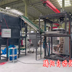 粉類拆垛拆包機配套使用無需人工拆包投料