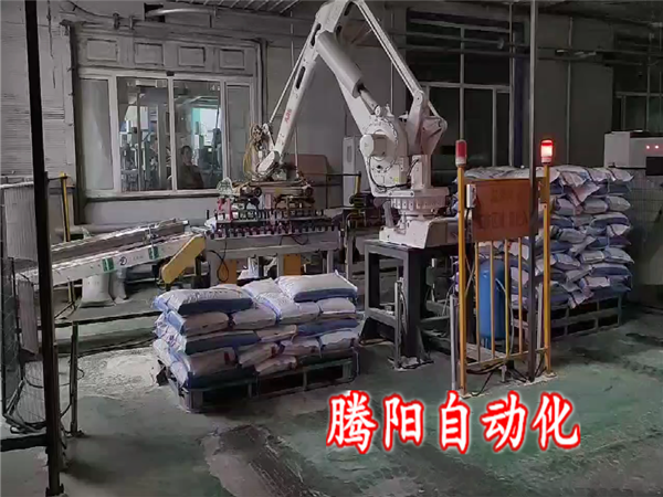 塑料顆粒碼垛機器人